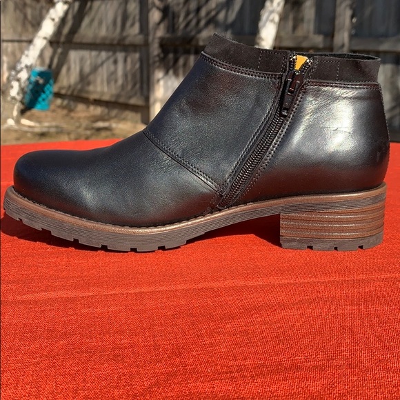 Jafa 401 Black Ankle Boots NWOB Size 38 - Picture 2 of 10